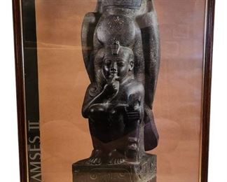 Framed Ramses II Print