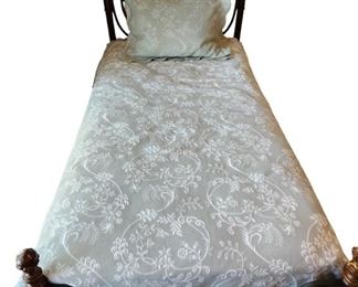 Sage and Cream Quilt Set