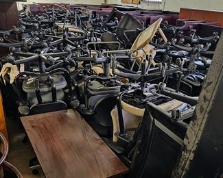 100's OF TASK DESK CHAIRS INCLUDING STEELCASE