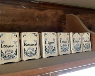 Ceramic Spice Containers