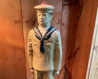 Old? Cast-Iron Sailor Door Stop