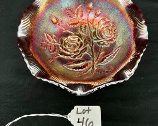 Open Rose Imperial contemporary bowl in red
