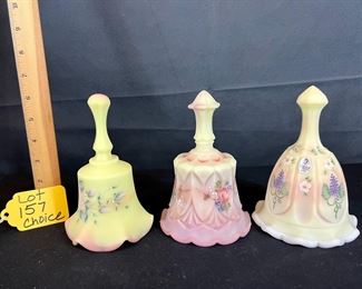 3 Hand painted Burmese bells/ choice 
