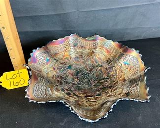 Lot 160 a Two flowers, purple fenton

