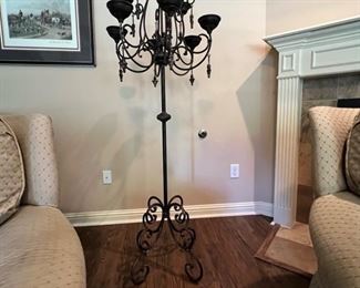 Ornate candle stand