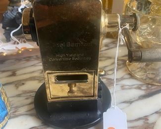 Unique antique, pencil sharpener