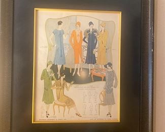 Vintage catalog, prints