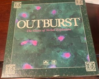 Outburst board game