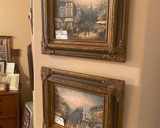 Lovely oil on canvas pictures