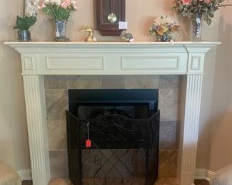 Fireplace screen