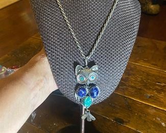 Owl necklace