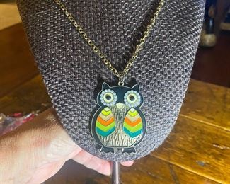 Owl necklace
