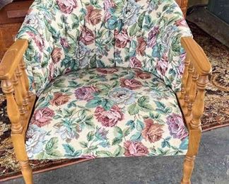 Floral Chair