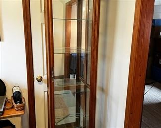 2 Tall Glass Display Units