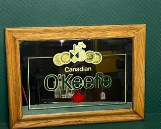 PEI Bar Sign OKeefe Bar Mirror