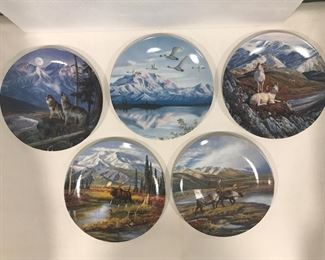 Alaska The Last Frontier Collector Plates