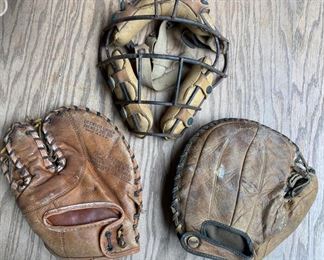 Early Baseball Equipment