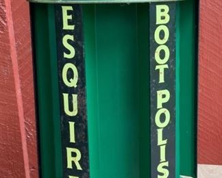 Esquire Boot Polish Advertising Counter Carousel Display