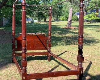 Mahogany Canopy Bed