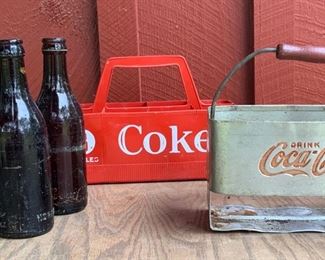 Coca-Cola Carrier (s)  and Bottles