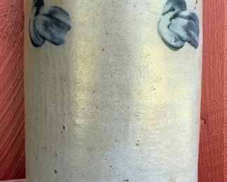 Salt Glaze Stoneware Crock 