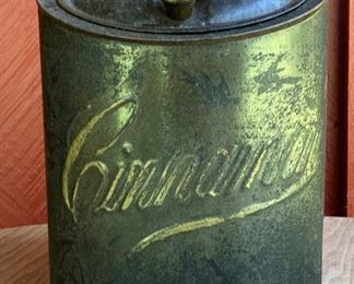 Cinnamon Store Counter Canister