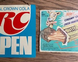 Royal Crown Cola Open Closed Sign 