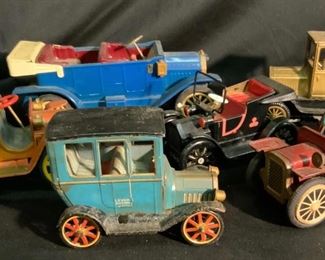 Tin toy cars