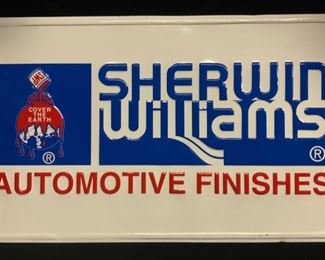 Sherwin Williams Automotive Finishes Sign 