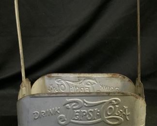 Metal Pepsi Cola carrier