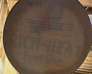 RICHLITE Fuel Oil pump sticker Gas and Oil