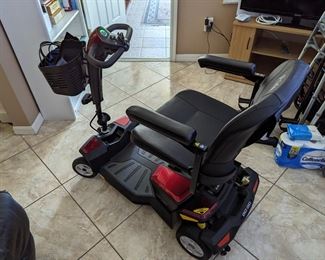 Pride Go-Go LX power scooter, bought very recently
