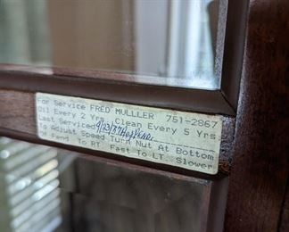 Ethan Allen Statue of Liberty Limited Edition grandfather clock