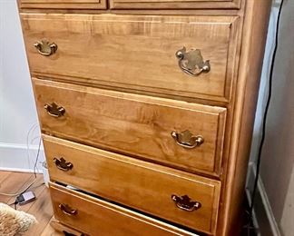 25. Kling 6 Drawer Highboy Dresser (32" x 18" x 47")