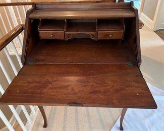 Vintage Drop Front Writing Desk