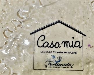 Casa Mia Bowl & Platter