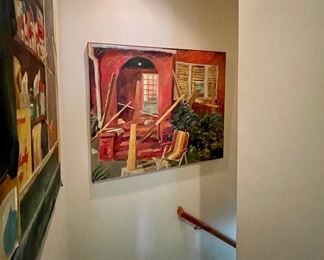 Andras Bality oil on canvas