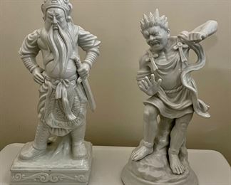 Fitz and Floyd Chinese warriors