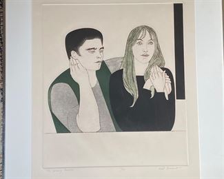 Will Barnet
The Young Couple 

