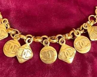 CHANEL Vintage Bracelet Gold