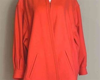 Yves Saint Laurent Vintage Oversized Coat Cape