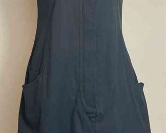 Vintage CHANEL Black Casual Cotton Dress