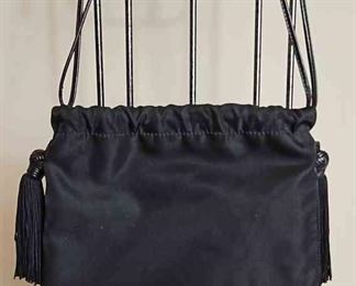 Prada Black Nylon Bucket Bag