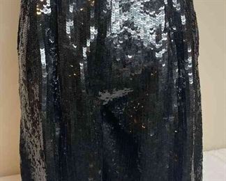 Modi Black Sequin Shorts