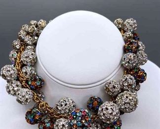 Laguna Rhinestone Choker Necklace