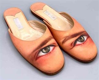 Jimmy Choo Eye Printed Flats