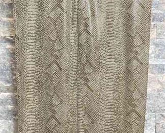 Emanuel Ungaro Snakeskin Python Pants