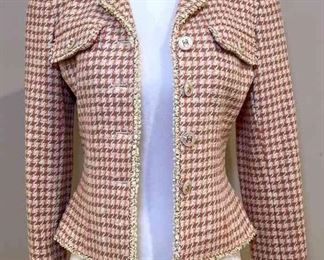 CHANEL Wool Blend Blazer