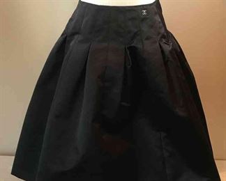 Chanel Silk Skirt
