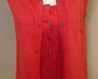 CHANEL Paris Sleeveless Knitwear Set